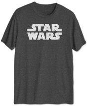 Hybrid Star Wars Logo Men&#39;s T-Shirt Charcoal Heather-Small, Large &amp; XL - $246.90 MXN