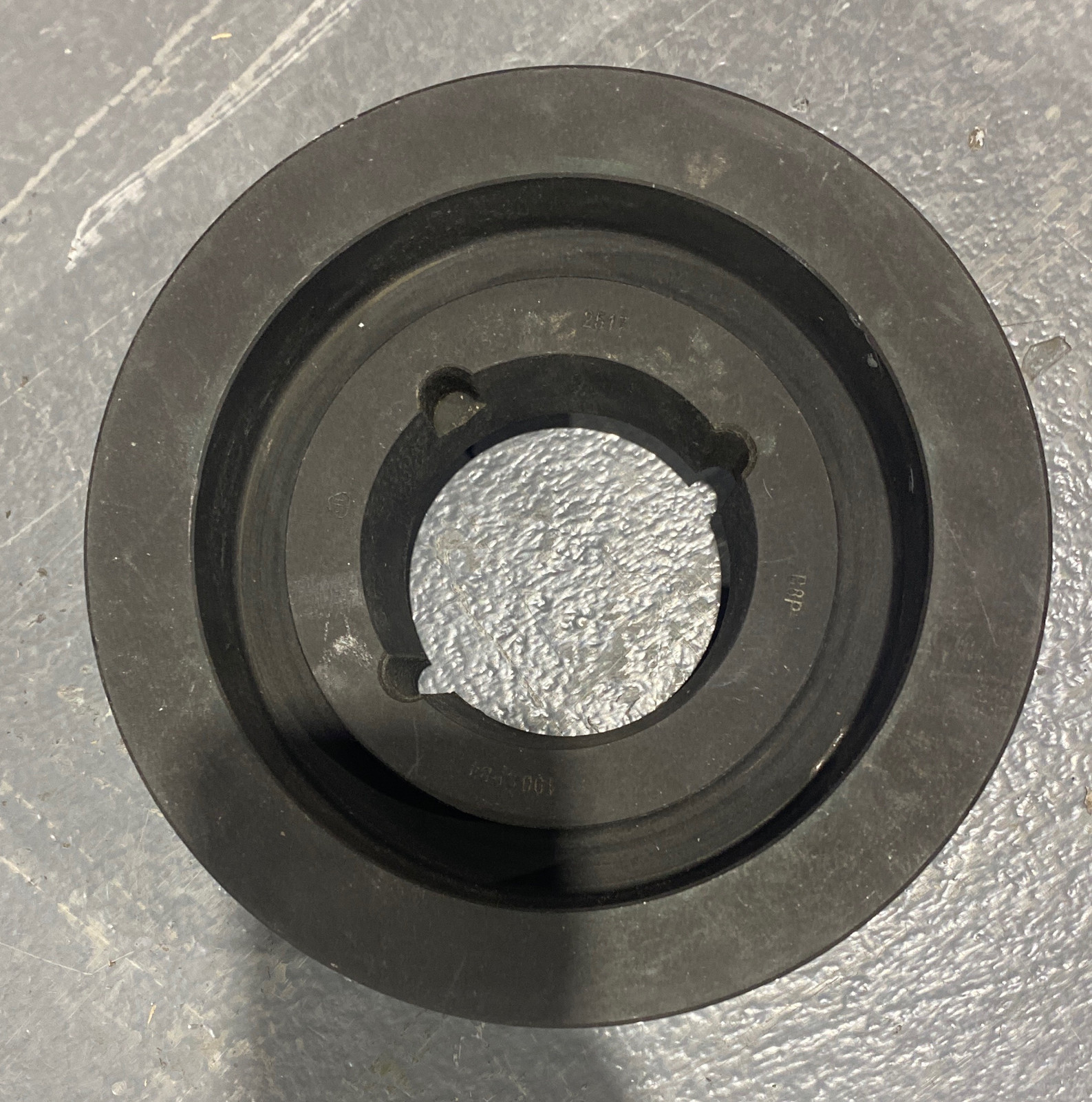 Unbranded 190SPB4 V-Belt Pulley, Cast Iron, 2517 Type Taper Lock  - $45.90