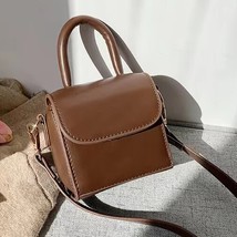 Women PU Leather Mini Handbag Small Lady Shoulder Bag Casual Square Crossbody Ch - £23.60 GBP