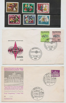 Vintage German Stamps Berliner Stadtbilder First Day Cover Wohlfahrtsmarke Bonn - £11.85 GBP