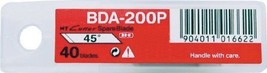 Stationery NT Cutter BDA-200P Replacement Blades 40 packs Japan import free ship - £7.37 GBP