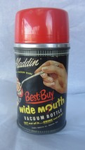 Vintage Aladdin Best Buy 10 Oz. Wide Mouth Vacuum Thermos Bottle - £22.01 GBP