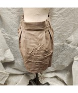NWT Moschino Women&#39;s Cotton Beige Khaki Skirt, Size 8 - £428.31 GBP