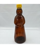 Vintage 1980 MRS. Butterworth&#39;s 24 FL OZ - 1 Pint Amber Glass Syrup Bottle - $34.15 CAD
