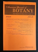 American Journal of BOTANY Official Publication August 1989 Volume 76 Nu... - $15.98