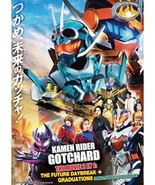 Kamen Rider Gotchard  Movie 2in1): The Future Daybreak + Graduations +Bonus DVD - $26.24