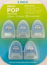 Reach POP Mint Floss (5 Pack). - £23.97 GBP