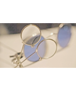 CLIP ON eye glasses Jewelers MAGNIFYING LOUPE Dual Lens 3.3x 5x 16.5x Ma... - $43.21