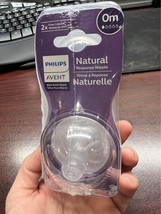 NEW 4pk Philips AVENT Natural Response Baby Bottle Nipples Flow size 1, ... - $9.89