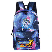 WM Rockman Mega Man Backpack Daypack Schoolbag Starry Sky Bag D - £19.01 GBP