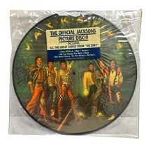 Official JACKSONS Victory Picture Vinyl Record 1984 CBS - €10,96 EUR