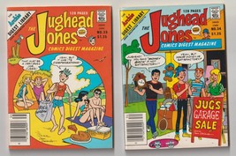 TWO JUGHEAD JONES COMIC  DIGEST #34  &amp; 35        1985    EXCELLENT+++ - £13.82 GBP