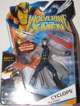 Wolverine X-Men Vtg 2008 Action Figure Cyclops marvel universe eye blast 3.75 - £27.32 GBP