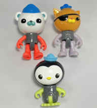 The Octonauts Set of 3 Characters - Captain Barnacles, Kwazii, and Peso Nick Jr - £6.62 GBP