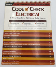 Code Check Electrical A Field Guide to Wiring a Safe House by Redwood Kardon - £11.10 GBP