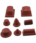 Free shipping Various sizes red Silicone Pad for pad printing DIY brand new - $14.22 CAD