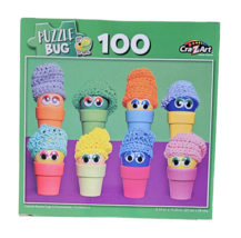 Cra-Z-Art 100 pc Puzzle Bug Jigsaw Puzzle - New - Colorful Beanie Eggs - $9.99