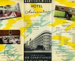 Hotel Ambassador Brochure Monterrey Mexico 1950&#39;s - $21.84