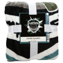 Video Gaming Lap Blanket Lightweight Plush Soft Gamer Throw 50in x 60in New - £15.00 GBP