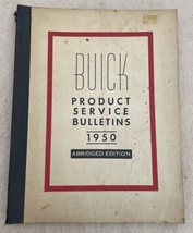 1950 Buick Product Services Bulletin Abridged Edition Vintage OEM Manual Book - £14.90 GBP
