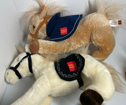 Wells Fargo 2015 and 2014 Nellie and Toro Horse plush stuffed animals Toys - $10.39