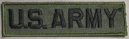 Army subdued tab patch - $2.99