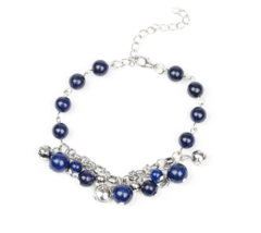 Paparazzi Glossy Glow Blue Bracelet - New - $4.50