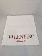Valentino Garavani Authentic Dust Bag White Drawstring 11.75&quot;Wx13.5&quot;L - £11.21 GBP