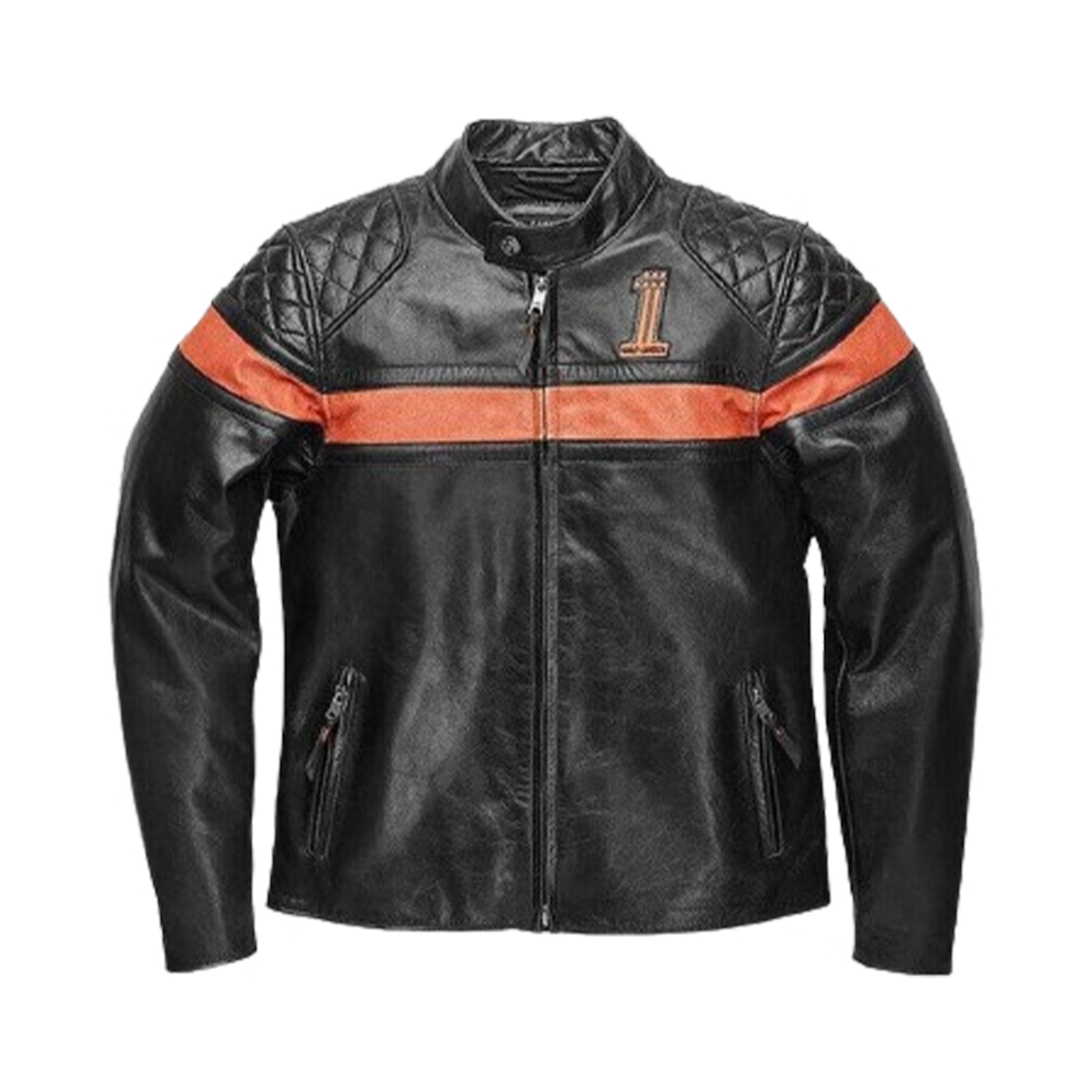 Harley Davidson Men’s Genuine Motorcycle Leather Jacket