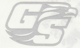 REFLECTIVE Georgia Southern 2 inch fire helmet hard hat decal sticker RTIC - £2.70 GBP