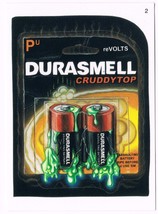 Wacky Packages Series 2 Durasmell Batteries Trading Card 2 ANS2 2005 Topps - $2.51