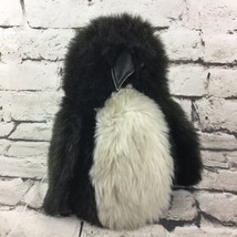 Vintage Penguin Plush Hand Puppet Furry Stuffed Arctic Animal Pretend Play - $14.84