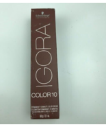 SCHWARZKOPF IGORA Color 10 Permanent, 6-65 Dark Blonde Auburn Gold - NEW - $7.70