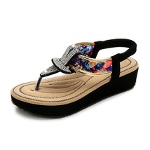 TIMETANG Fashion Summer Women Flip Flops Sandals Ladies Comfortable Crystal Flat - £38.16 GBP
