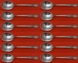 Brocade by International Sterling Silver Cream Soup Spoon Set 12 pieces ... - £559.73 GBP