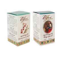 Frankincense Myrrh &amp; King David Bottle Aromatic Set Anointing Oil 12ml/0... - $32.17 CAD