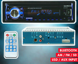 1DIN 200W Car Stereo Digital Media Player Car Receiver USB, SD, AUX w/ B... - £43.19 GBP