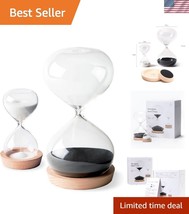 Achieve Goals with Elegant 30 Min &amp; 5 Min Sand Timer Set - Time Manageme... - $65.99