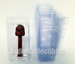 Pez Dispenser Blister Case Lot of 25 Figure Protective Clamshell Display Medium - $35.63