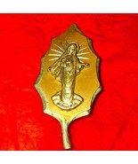 Gorgeous vintage mother Mary Gold leaf magnet~ 3 in - $443.26 MXN