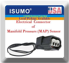 Manifold Pressure MAP Sensor Connector Fits:37830-RNA-A01 Acura Honda 2006-2020 - £12.57 GBP