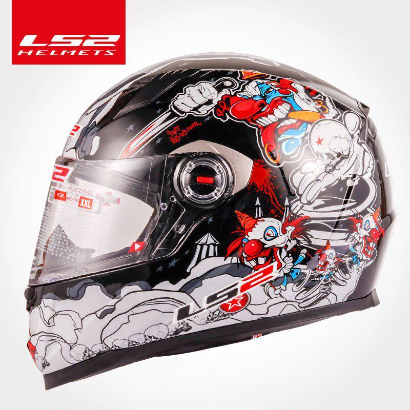 LS2 Clown Full Face Motorcycle Helmet Ls2 and 29 similar items