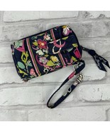 Vera Bradley Ribbons Wallet Wristlet Full Zip Close Navy Blue Flowers - €6,20 EUR Vera Bradley Ribbons Wallet Wristlet Full Zip Close Navy Blue Flowers - €6,20 EUR