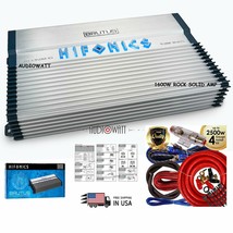 Hifonics BXX1600.1D Brutus 1600W 1-OHM Stable Mosfet 1-CH Amp + 4-GAUGE Amp Kit - £303.79 GBP