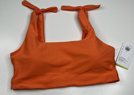 Old Navy NWT Active powersoft M light support orange sports bra S11 - £10.42 GBP