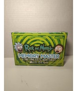 Rick and Morty Cartoon Memory Master Card Game Adult Swim Aquarius New O... - $16.12 CAD