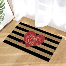 Printed Door Mat you are my sunshine with red heart for indoor outdoor any room - £16.19 GBP
