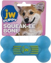 JW Pet Squeak-ee Bone Puppy Toy with Squeaker and High Bounce - £6.23 GBP+