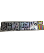 VTG New 1970s KEEP ON VANNING Prismatic Decal Prism Bumper Sticker FORD ... - $1,804.70 MXN