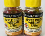 2 X Mason Natural Apple Cider Vinegar -750 Mg per serving 60 Gummies  Ex... - £14.82 GBP